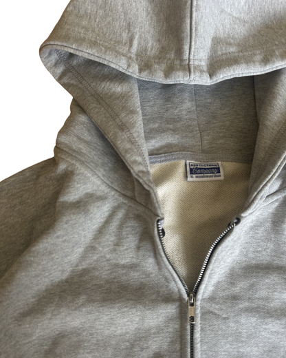 "EVERYDAY" double zip hoodie