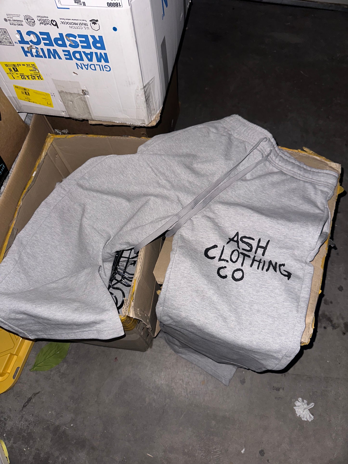 "ASH" sweatpants