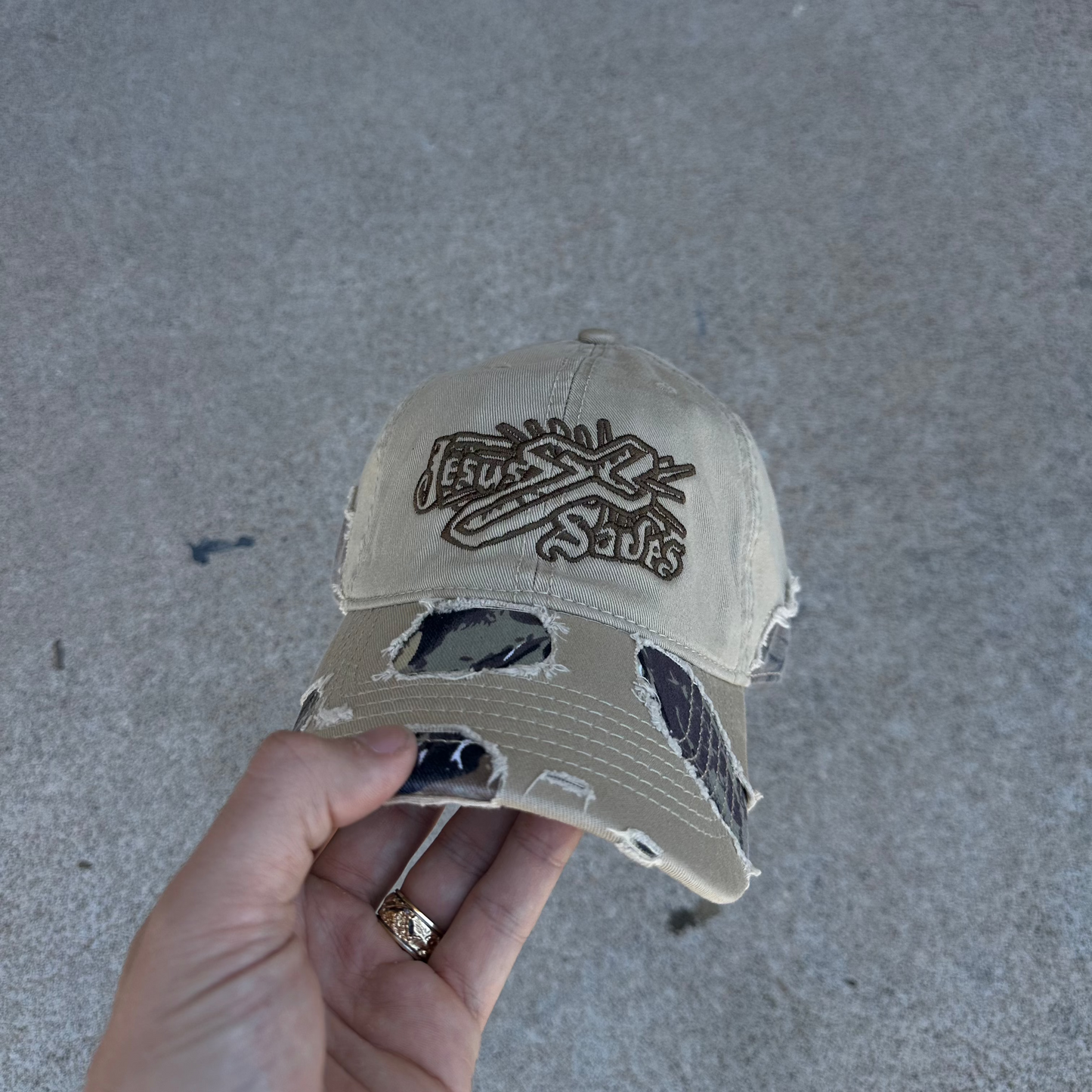 "Jesus Saves" CAMO